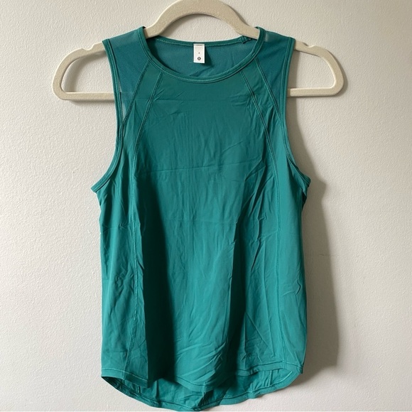 Lululemon Sculpt Tank Teal Lagoon 0 - Picture 2 of 9